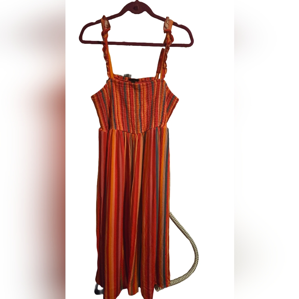 Torrid Vibrant Striped Maxi Dress